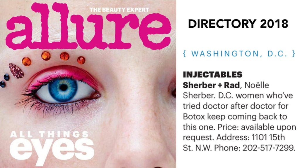 Allure Names Dr. Sherber D.C.'s Best for Injectables