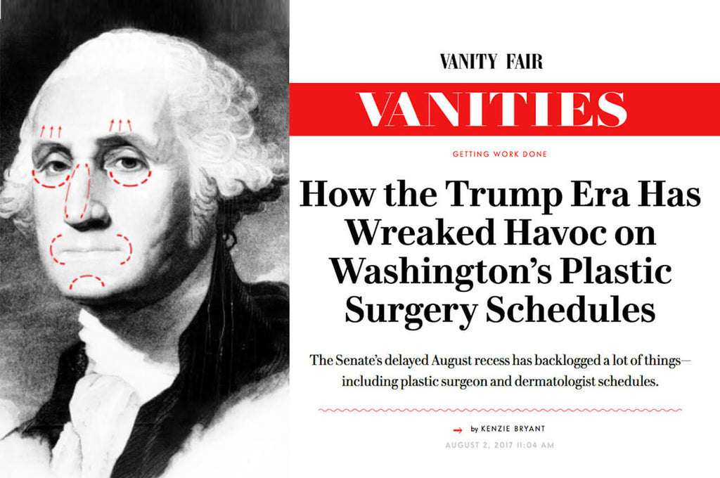 Vanity Fair Vanities: Washington's Plastic Surgery Schedule